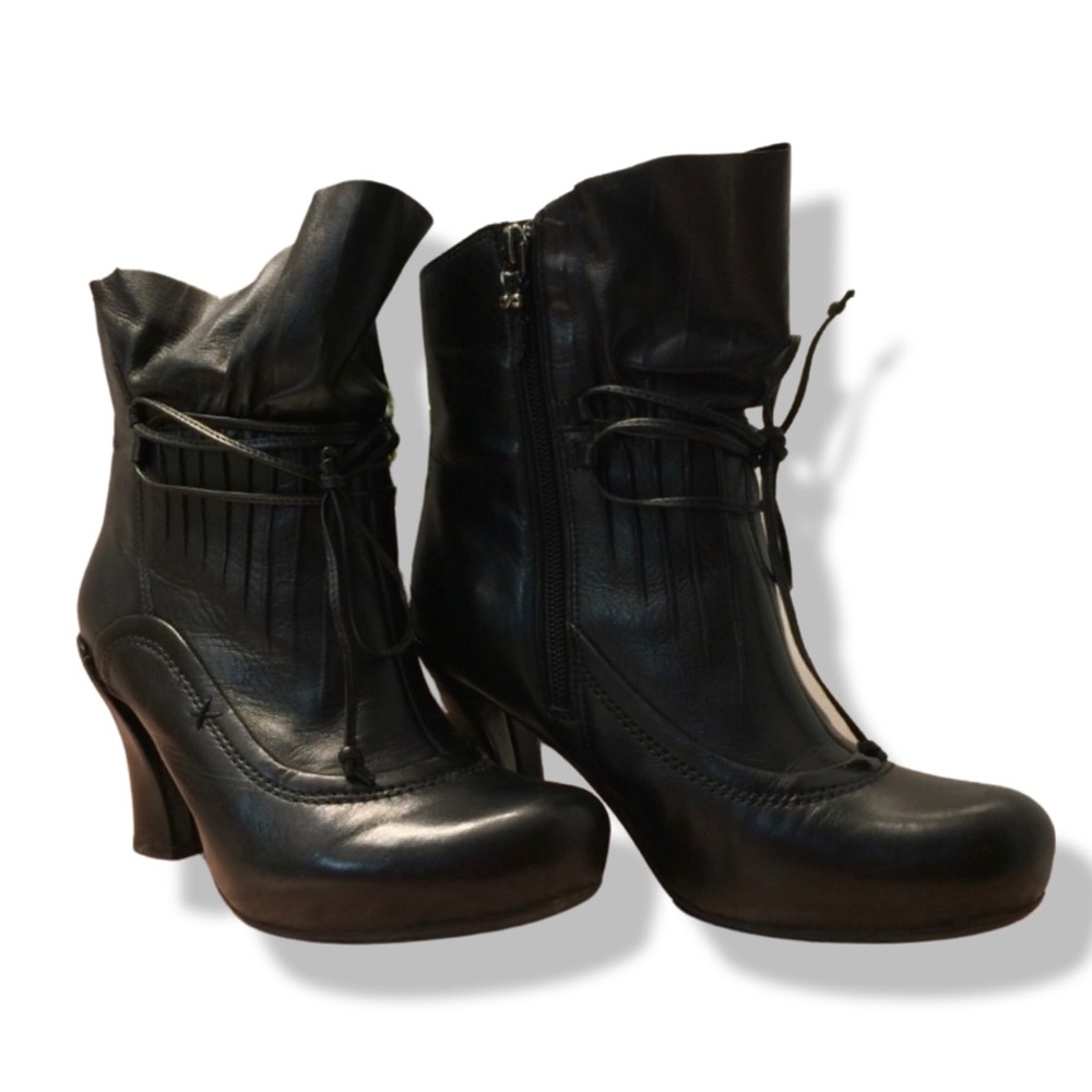 Earthies Eleganza Ankle Boot Genuine Leather View 2